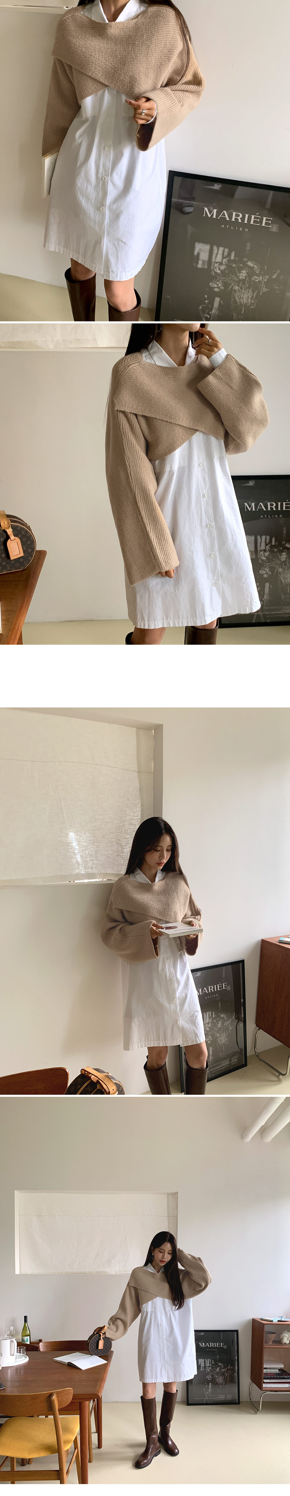 ラウンドトゥロングブーツ・全3色 | DHOLIC | 詳細画像16