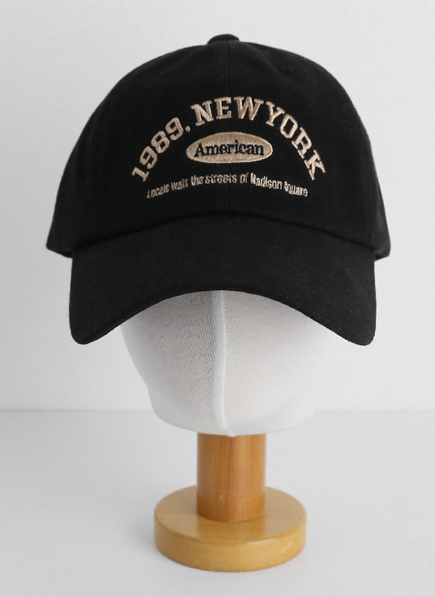 1989 NEWYORK 刺繍ロゴキャップ | レディースファッション通販