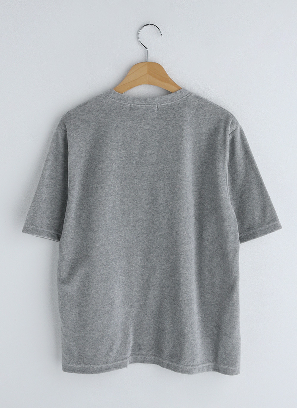 レタリングベルベット半袖Tシャツ・全3色 | DHOLIC PLUS | 詳細画像25