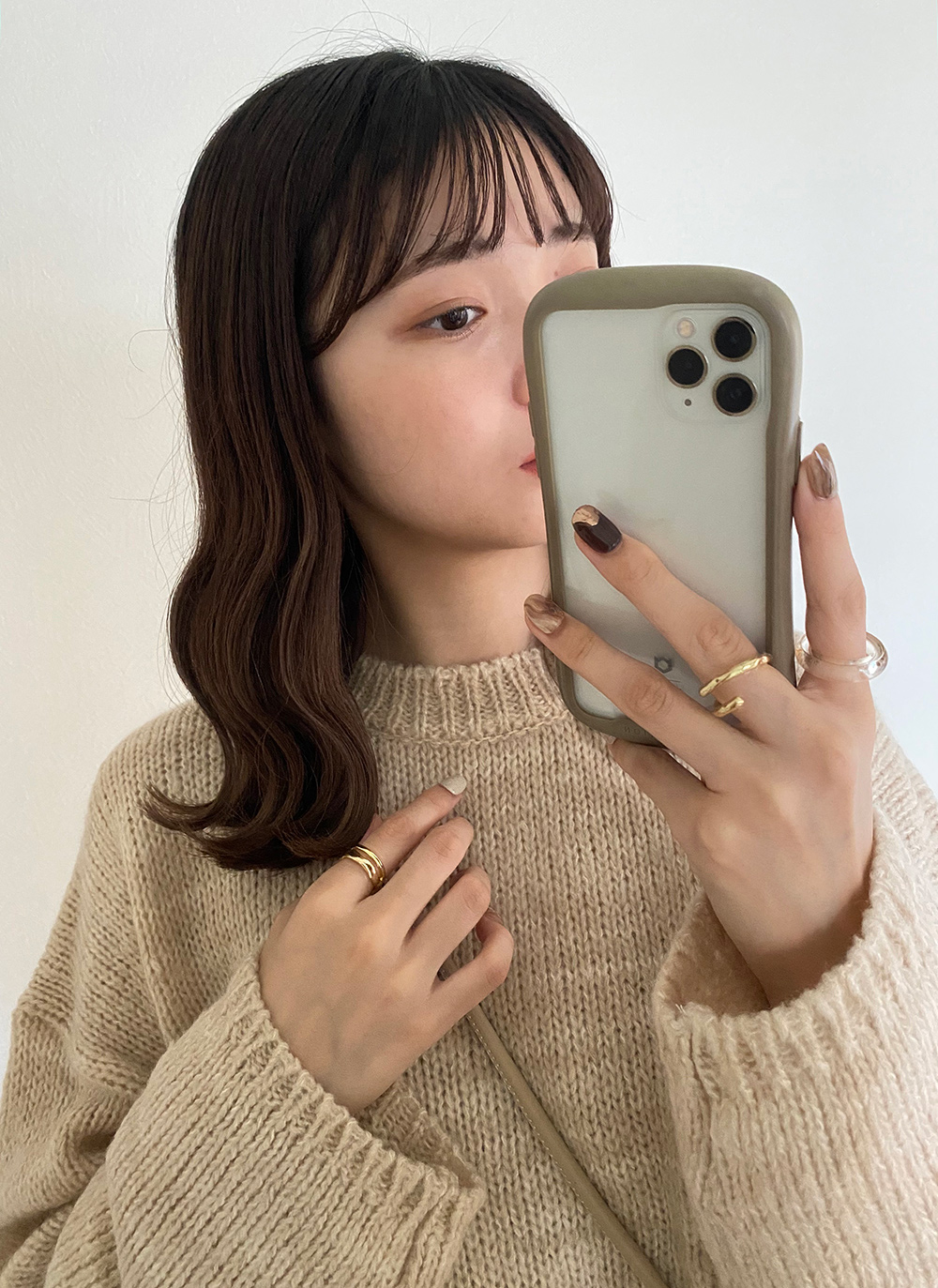 nuance color knit | 詳細画像9