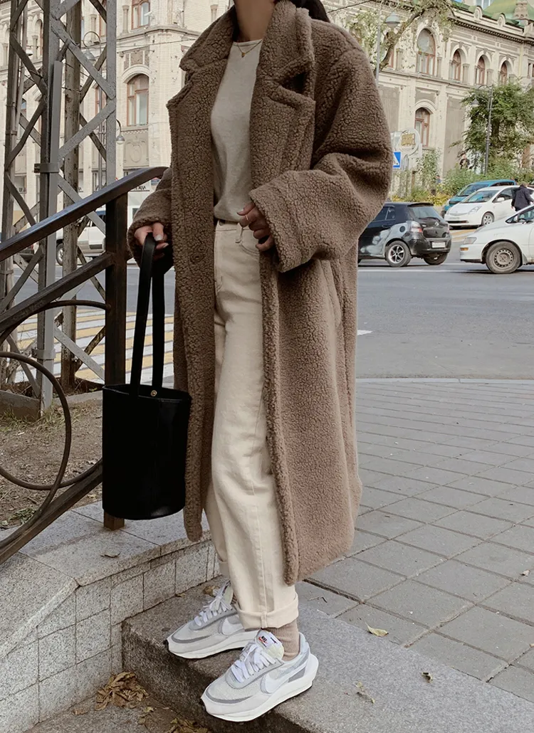 裏地キルティングロングボアコート | レディースファッション通販 - DHOLIC 