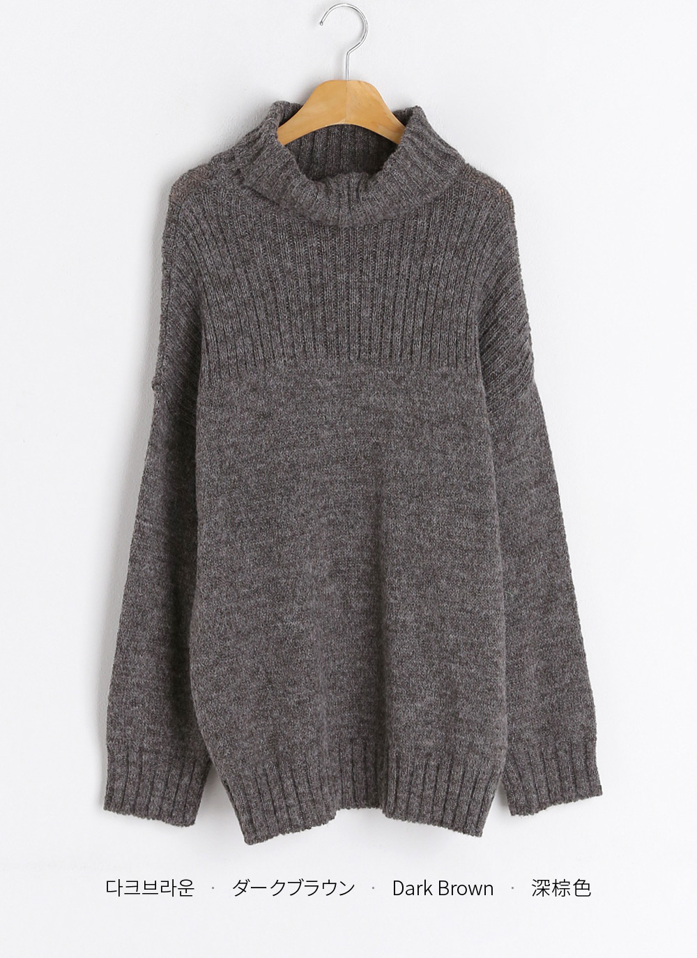 HUGO BOSS アルパカ混立体タートルネックニット 冬 B3578