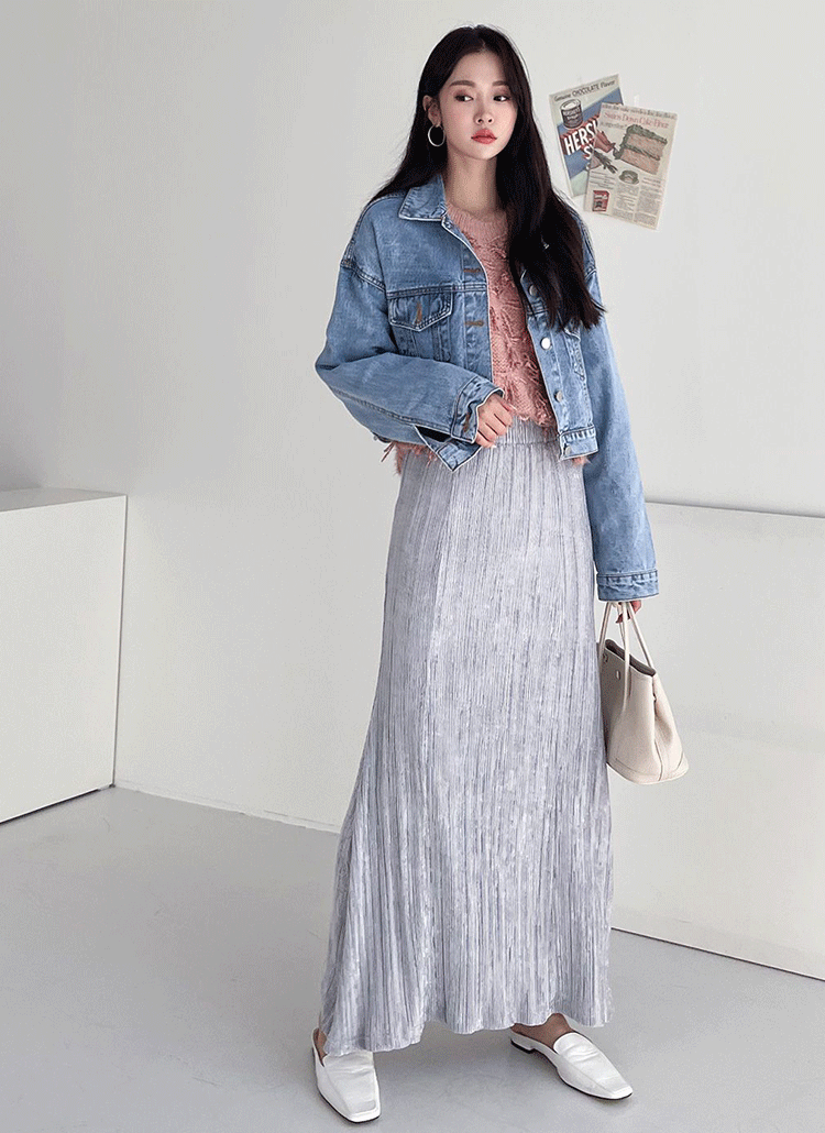 ウエストゴムベロアロングスカートベーシック春秋冬 スカート ロングスカート Ppgirl ピピガール ファッション総合通販 Dholic