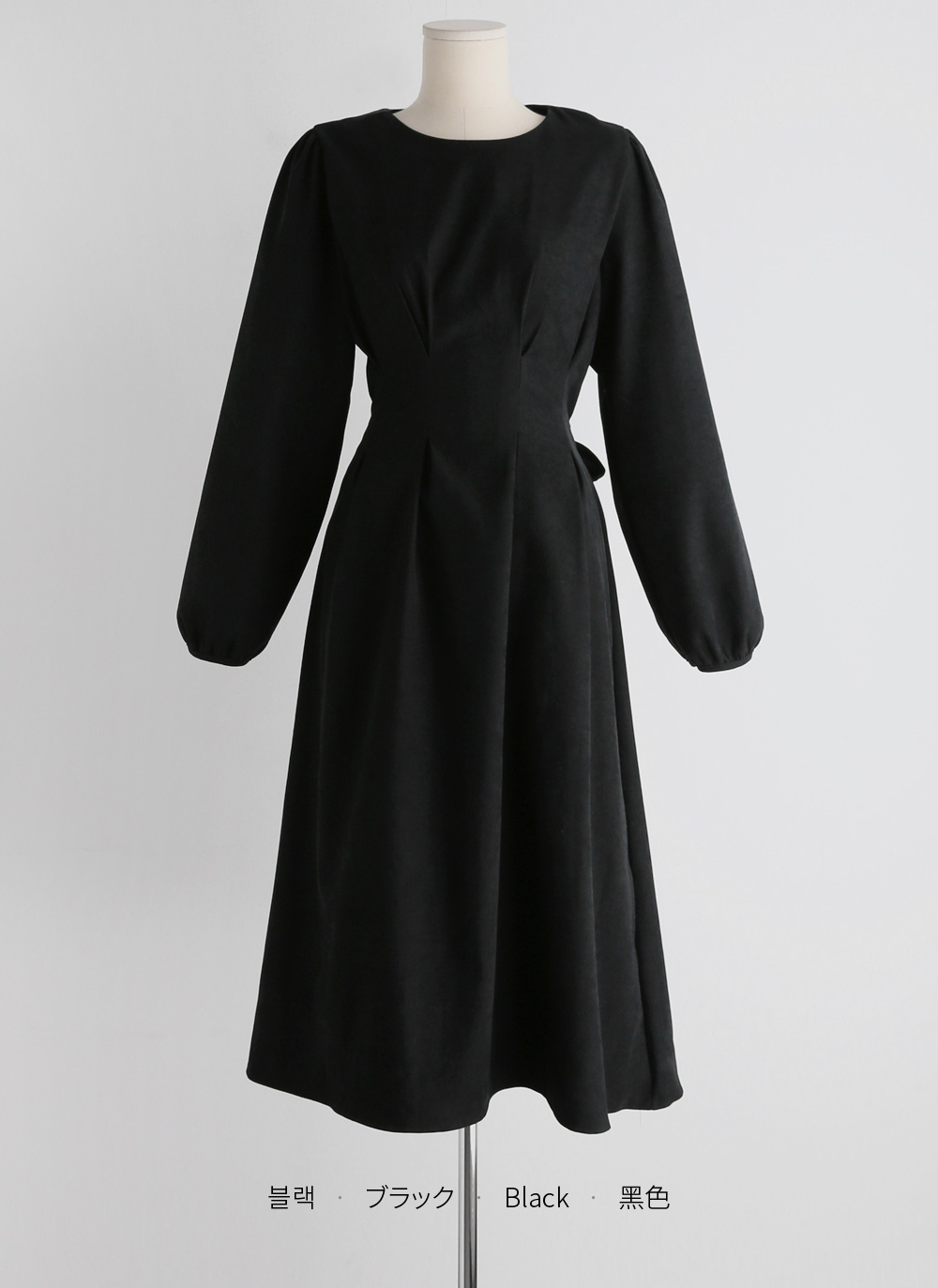 タグ付き⭐️美品 慈雨 圧縮ウール　変形ロングワンピース　ブラック 40 ダーツロングワンピース・全4色 | レディースファッション通販 - DHOLIC