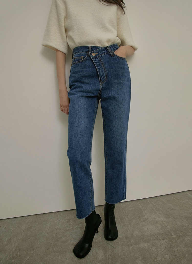 【perstep】★送料・関税込★ディープウォッシングデニムパンツ perstep】☆送料・関税込☆ディープウォッシングデニムパンツ