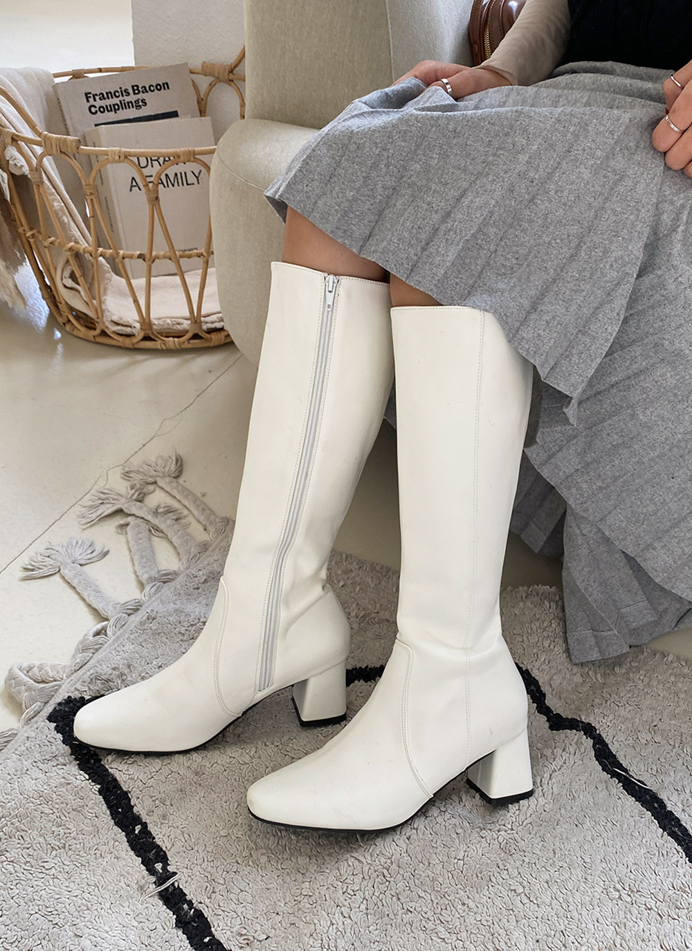 スリムロングブーツ・全3色 | レディースファッション通販 - DHOLIC