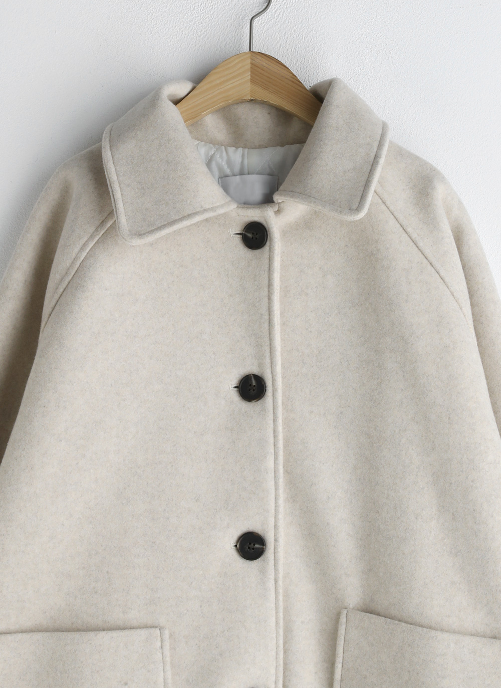 ウール混ボタンロングコート・全3色 | DHOLIC | 詳細画像32