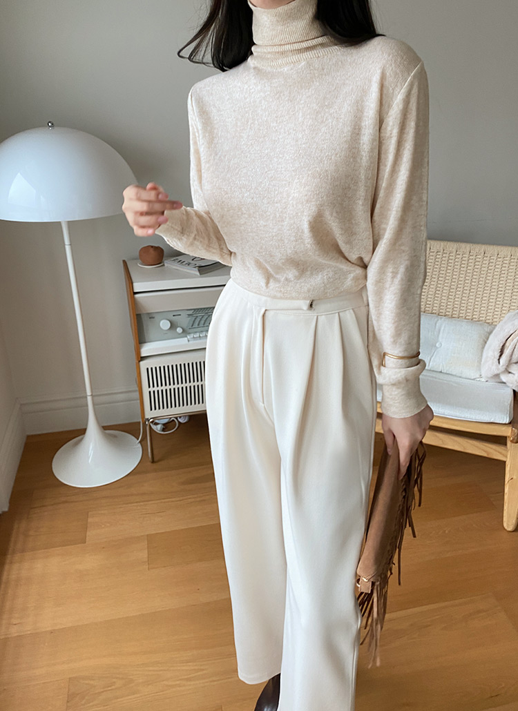 カシミヤ混タートルネックニット 全6色 T ニット カーディガン ニット レディースファッション通販 Dholic ディーホリック