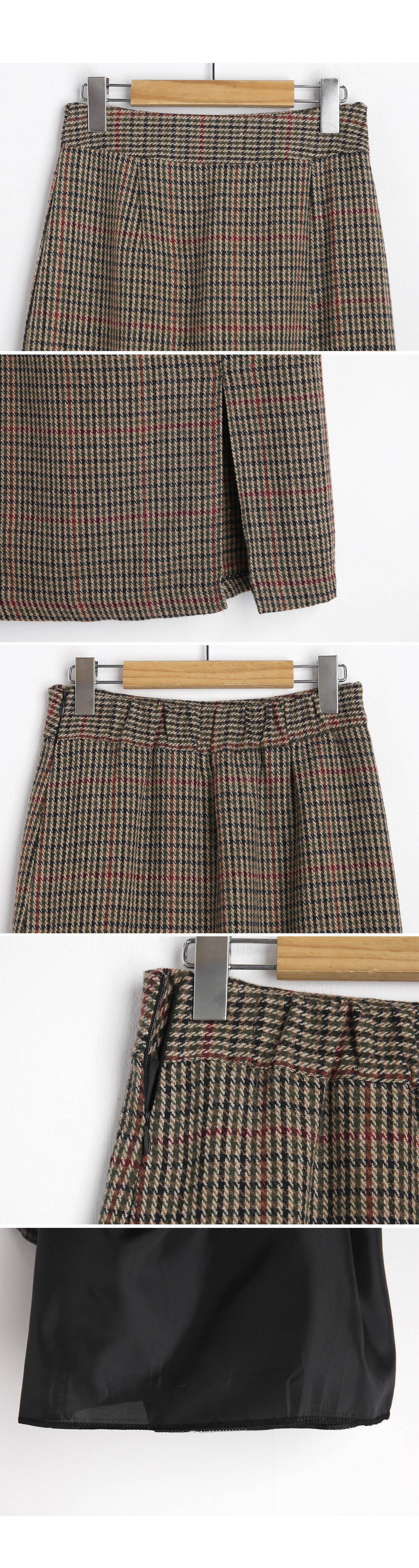 チェックHラインスカート・全2色 | DHOLIC | 詳細画像19