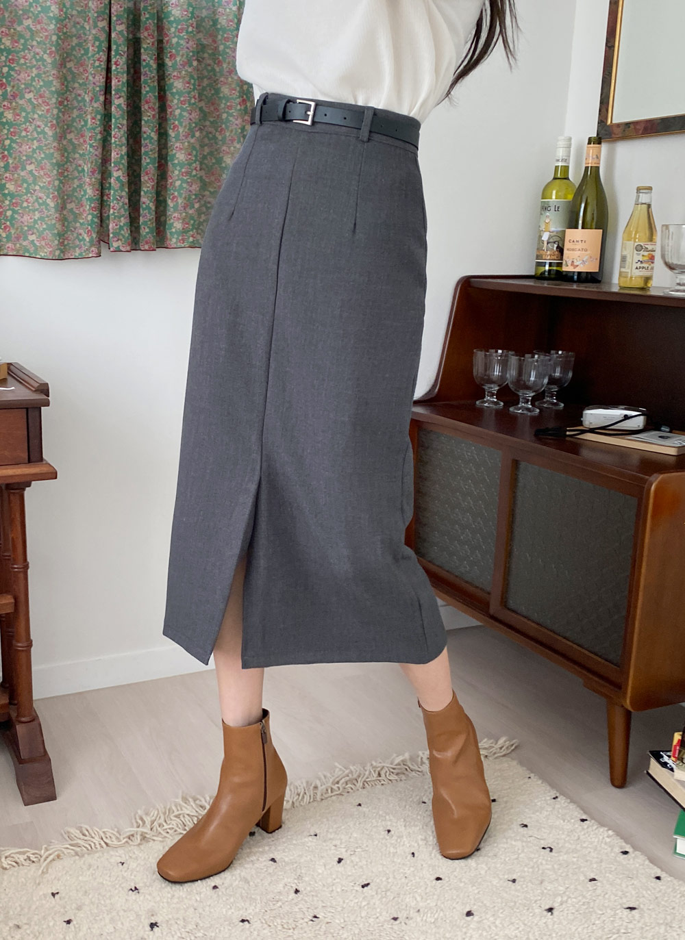 スカート D. ティアードスカート [M3855] - レディースファッション通販 神戸レタス