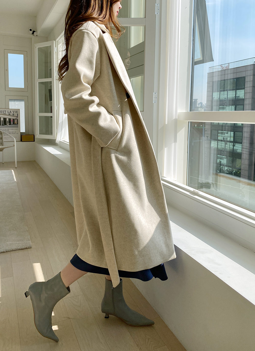 apc シャネル CHANEL ジャケット ロングジャケット コート 01 36