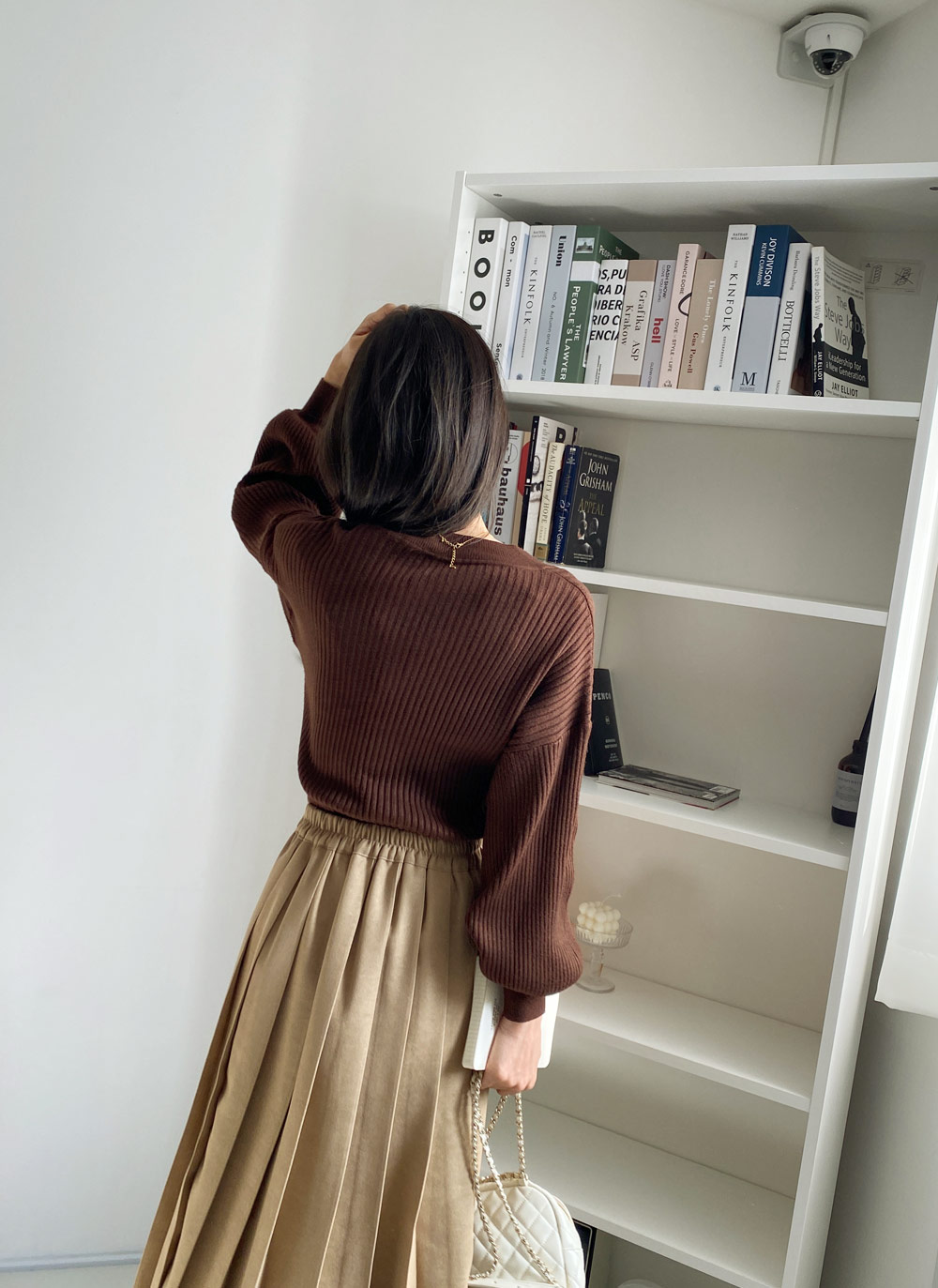 極美品✨PLEATS PLEASE プリーツ　スリット入り　ボトムス　カーキ osharewalker レディース ボトムス ロング丈 カーゴパンツ風