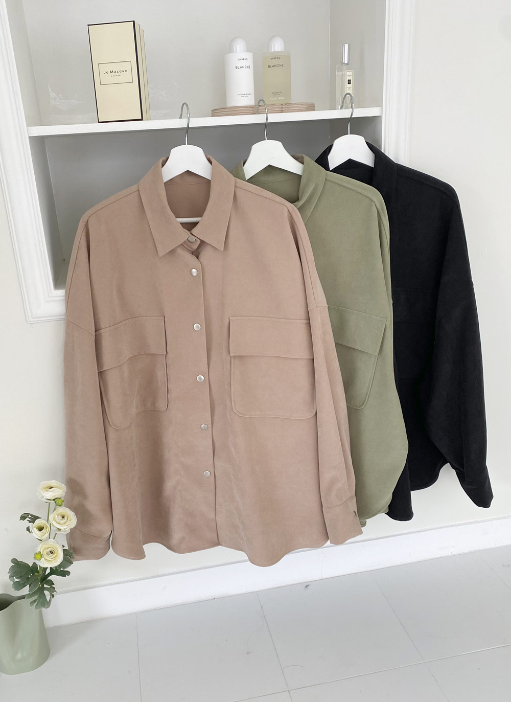 ポケットオーバーフィットシャツ・全3色 | DHOLIC | 詳細画像3