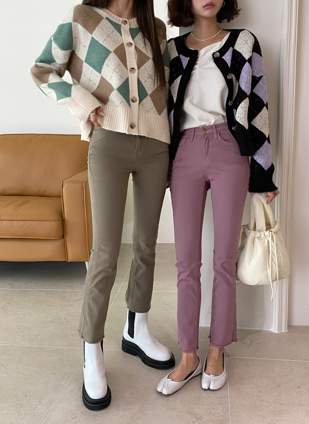 アーガイルニットカーディガン・全3色 | DHOLIC | 詳細画像10