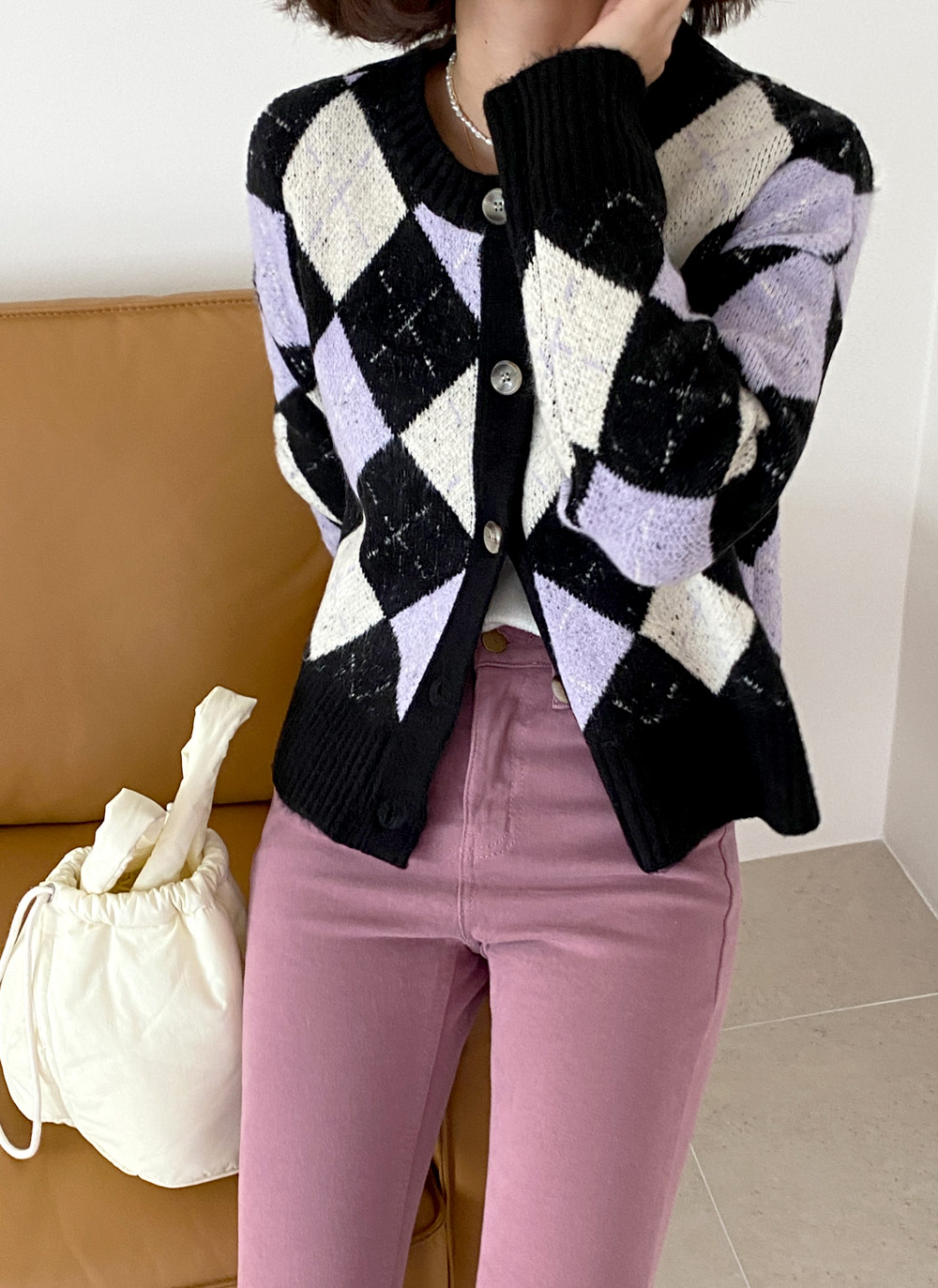 アーガイルニットカーディガン・全3色 | DHOLIC | 詳細画像20