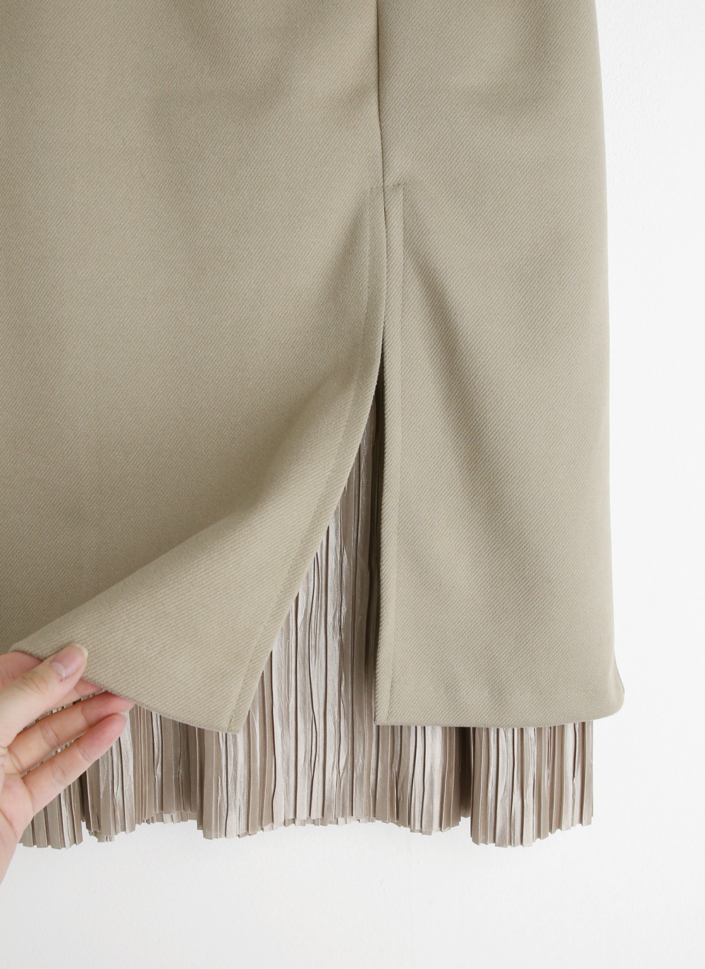 プリーツへムIラインスカート・全2色 | DHOLIC | 詳細画像26