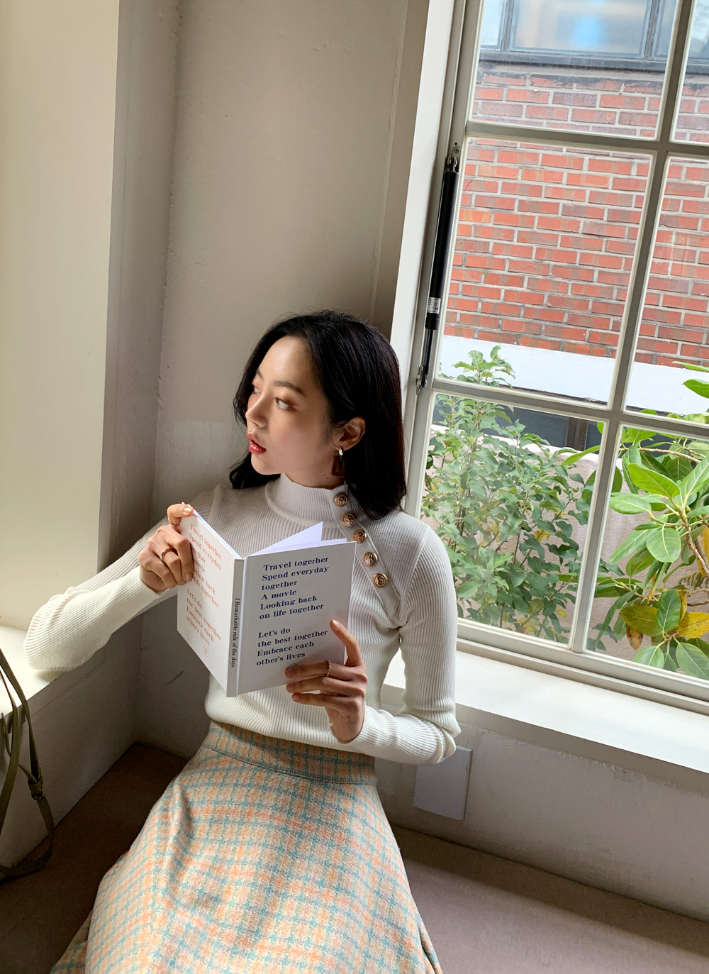 ゴールドボタンニット | DHOLIC | 詳細画像10