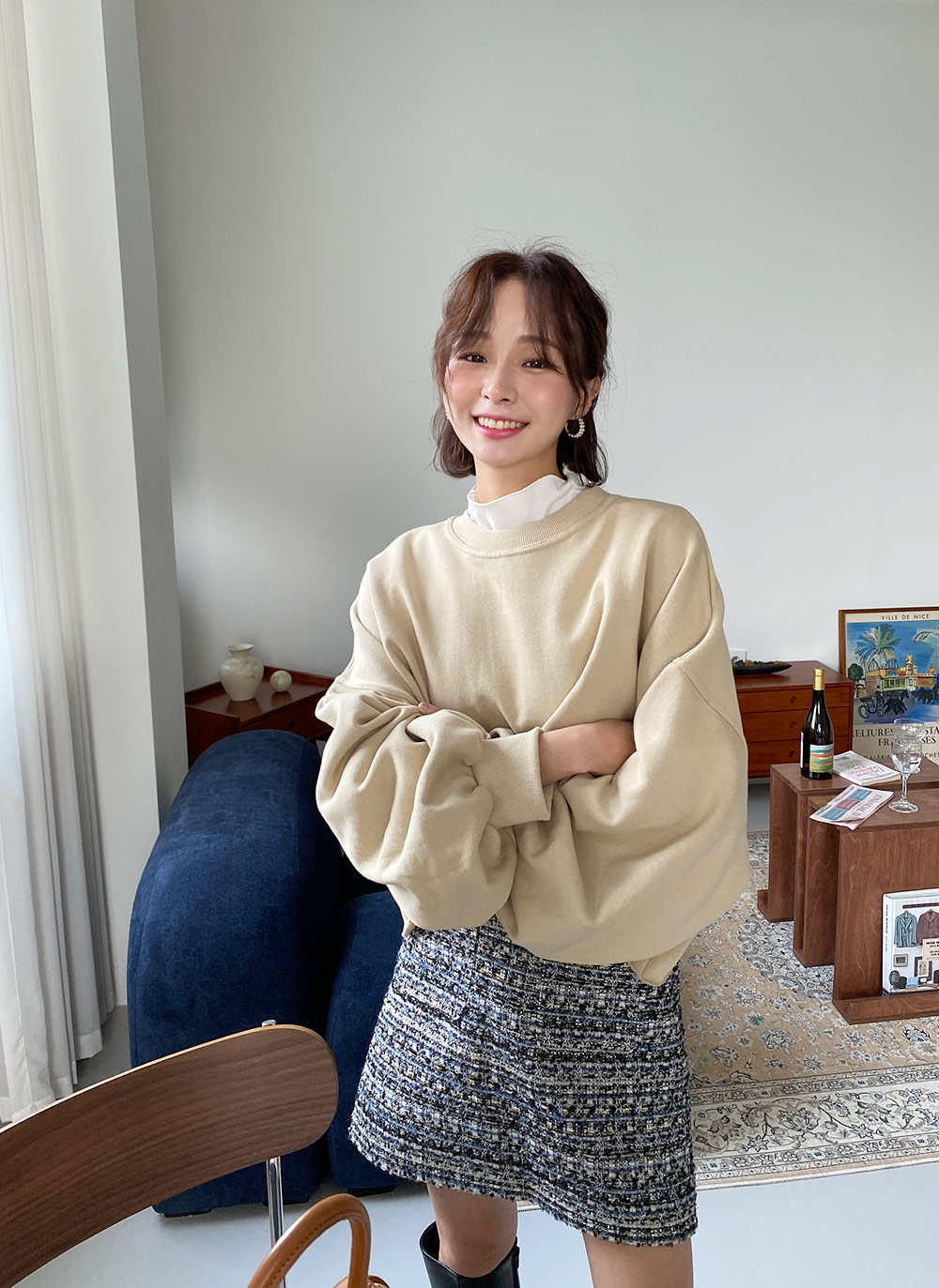 裏起毛カットオフクロップドスウェット・全4色 | DHOLIC | 詳細画像18