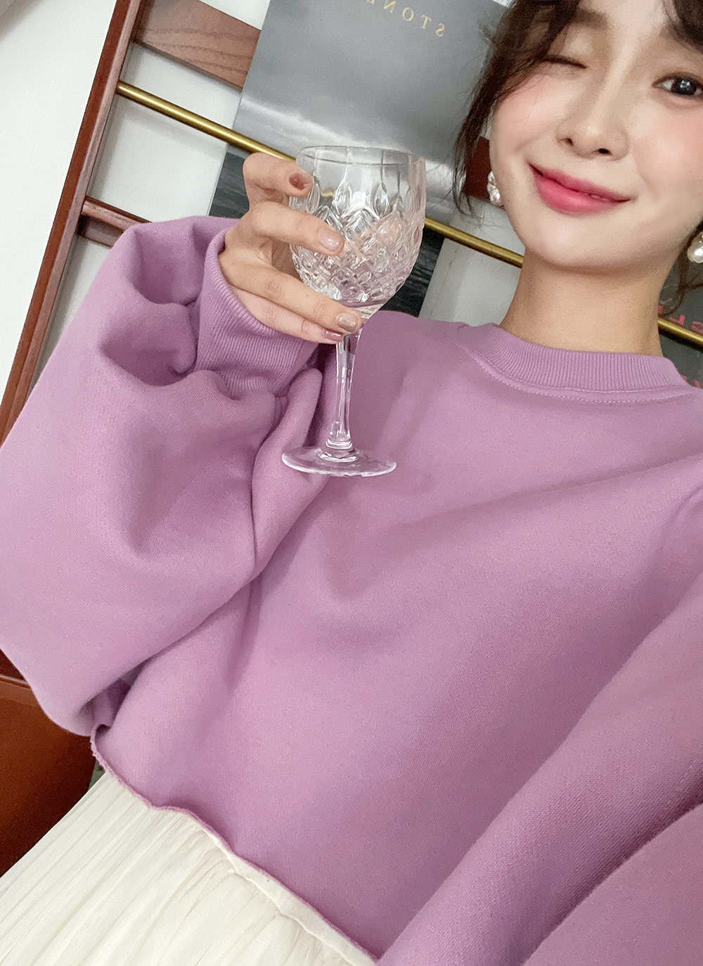 裏起毛カットオフクロップドスウェット・全4色 | DHOLIC | 詳細画像24