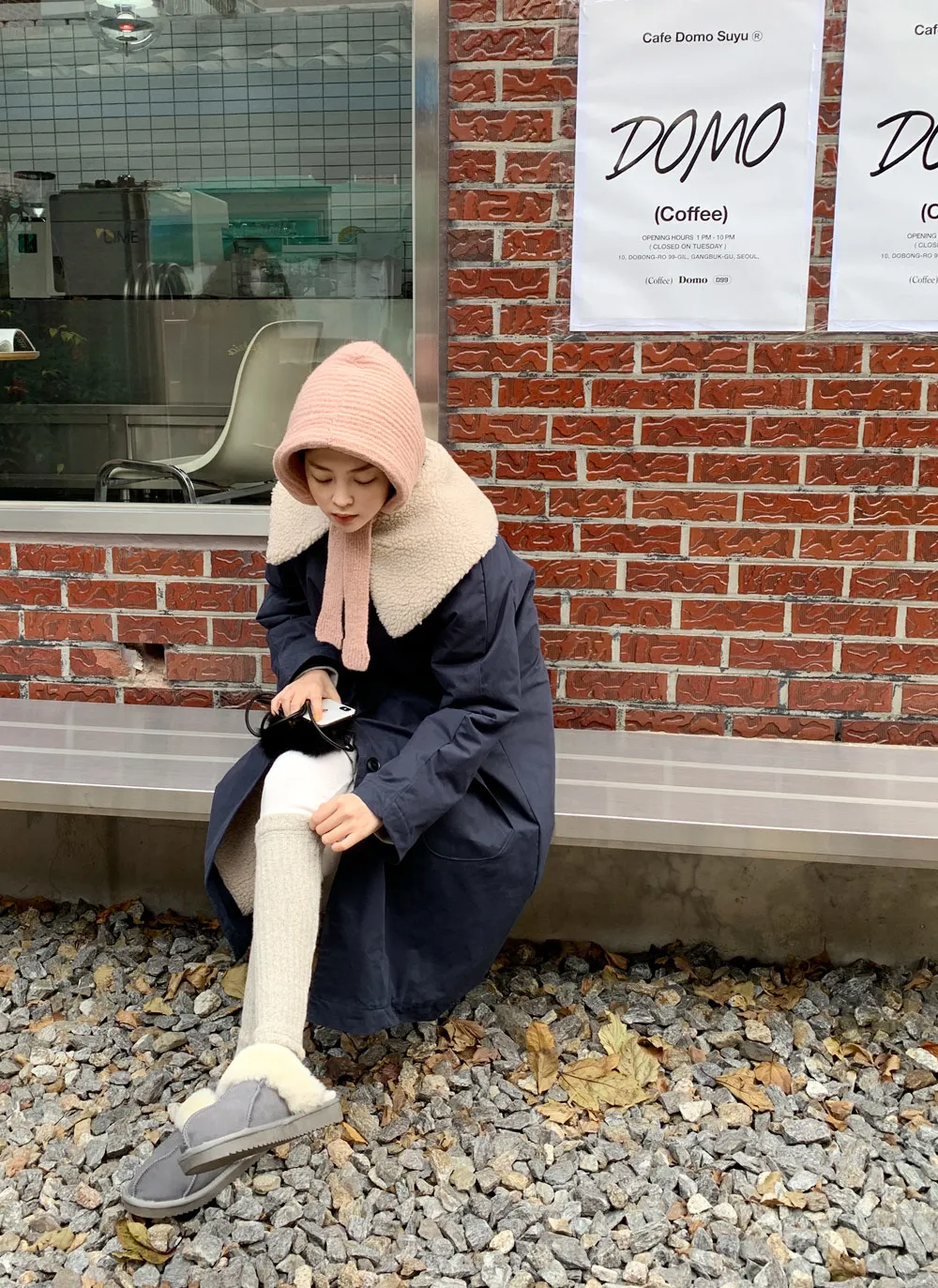 ボンポワン ブラウン ゴールド シューズ31 （BUBBLES】ダブルバックル  