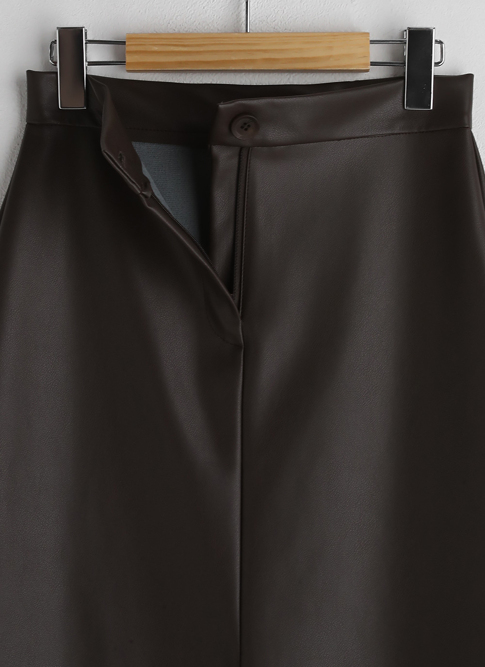 レザー調スリットスカート・全3色 | DHOLIC | 詳細画像31