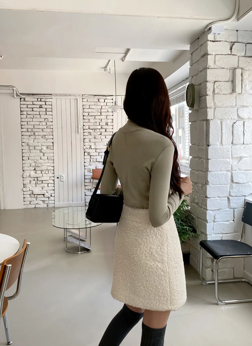 ブークレミニスカート・全3色 | レディースファッション通販 - DHOLIC 