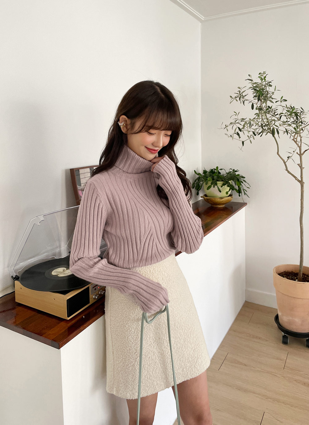 裏起毛Aラインボアミニスカート・全4色 | レディース 裏起毛Aラインボアミニスカート・全4色 | レディース