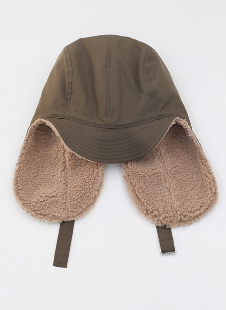 リバーシブル耳当てキャップボア裏地春秋冬 キャップ バケットハット Whosbag フーズバッグ ファッション総合通販 Dholic