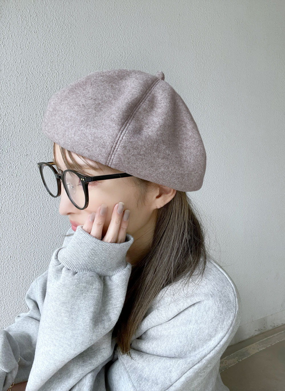 秋冬カラーベレー帽 | レディースファッション通販 - DHOLIC