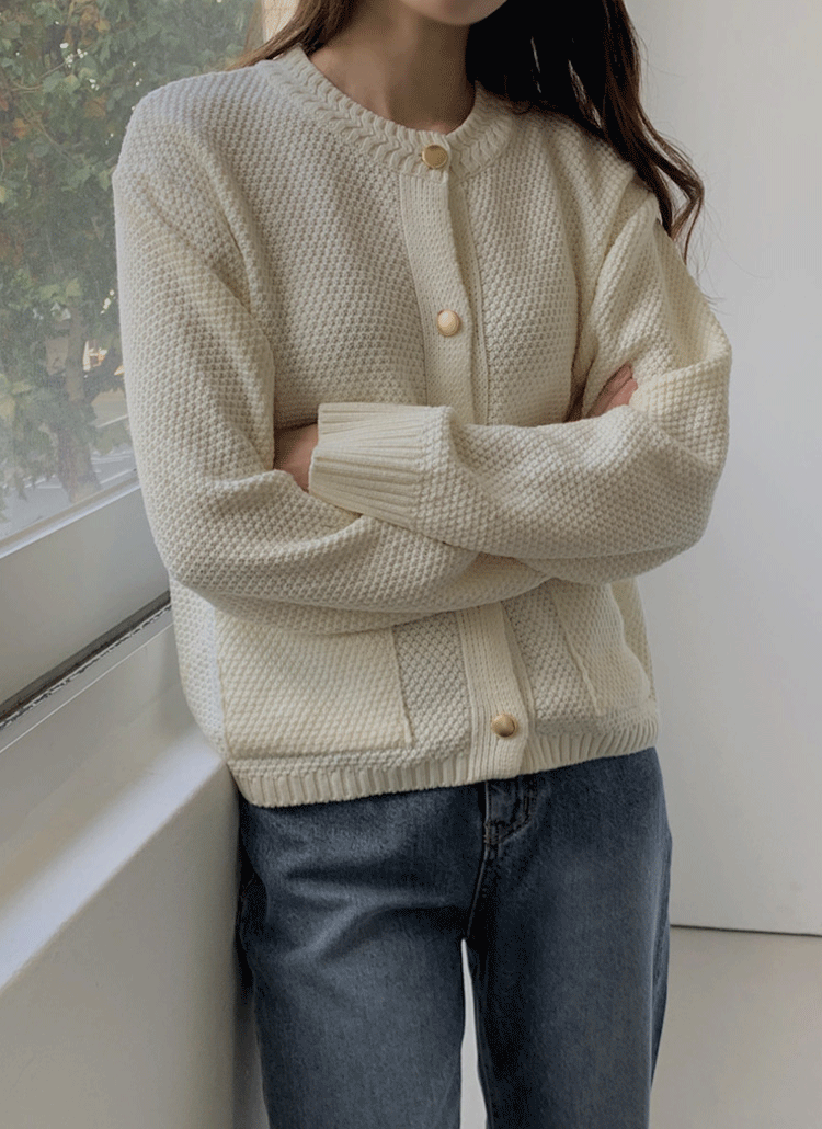 あり新品【L'Appartement 】GOLD BUTTON CARDIGAN