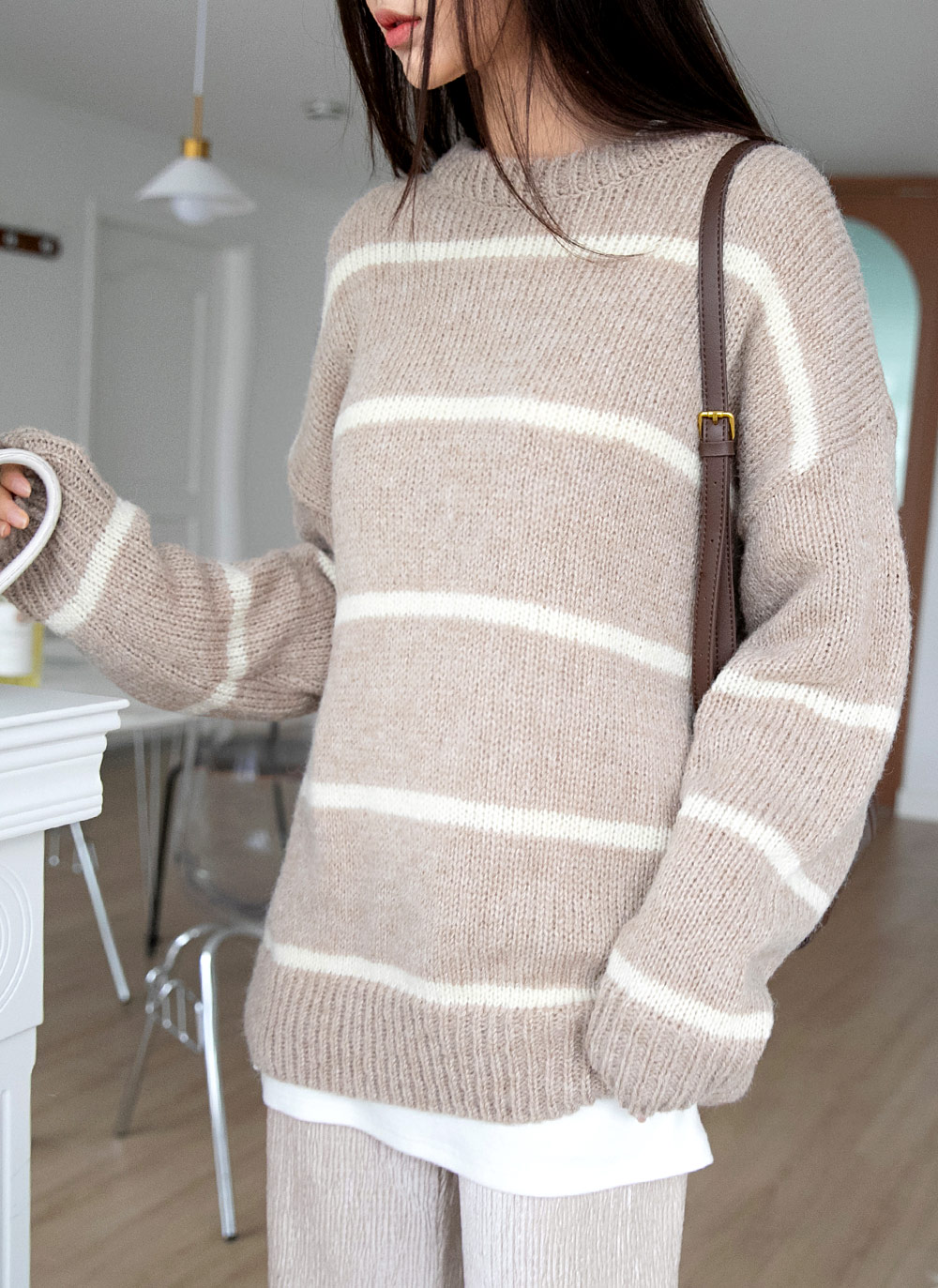 レア品】ポールカ PAULE KA ドッキングニットトップス-