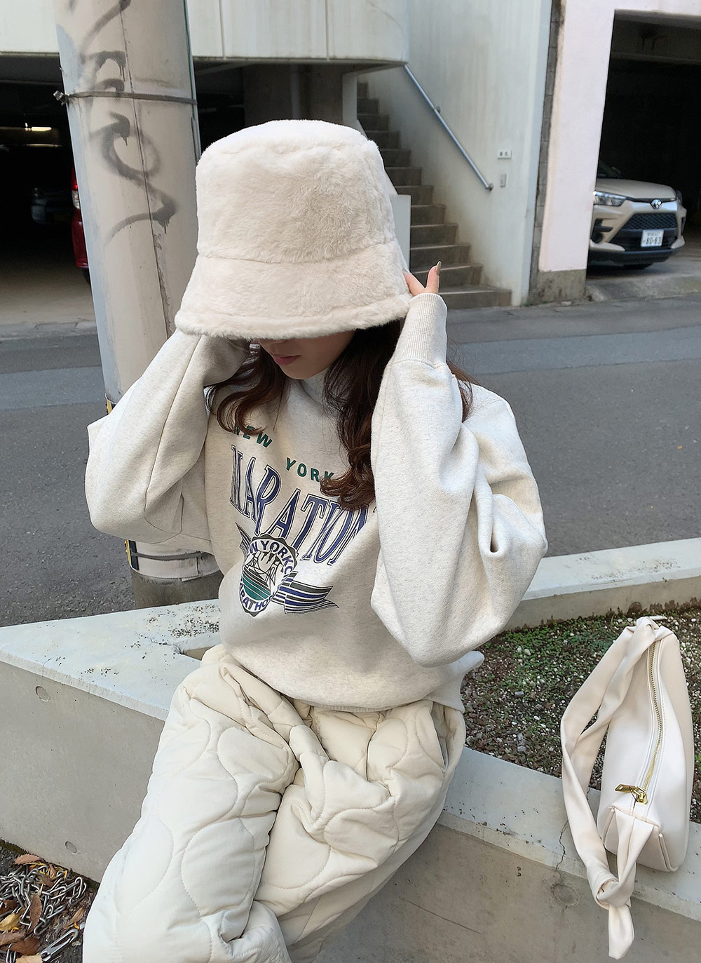 2type faux fur bucket hat | レディースファッション通販 - DHOLIC