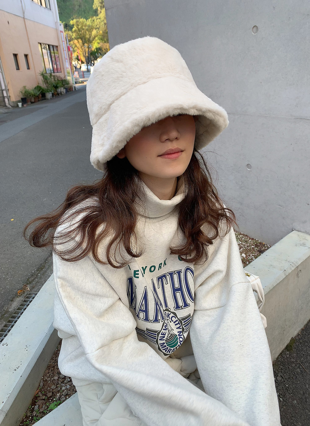 2type faux fur bucket hat | レディースファッション通販 - DHOLIC