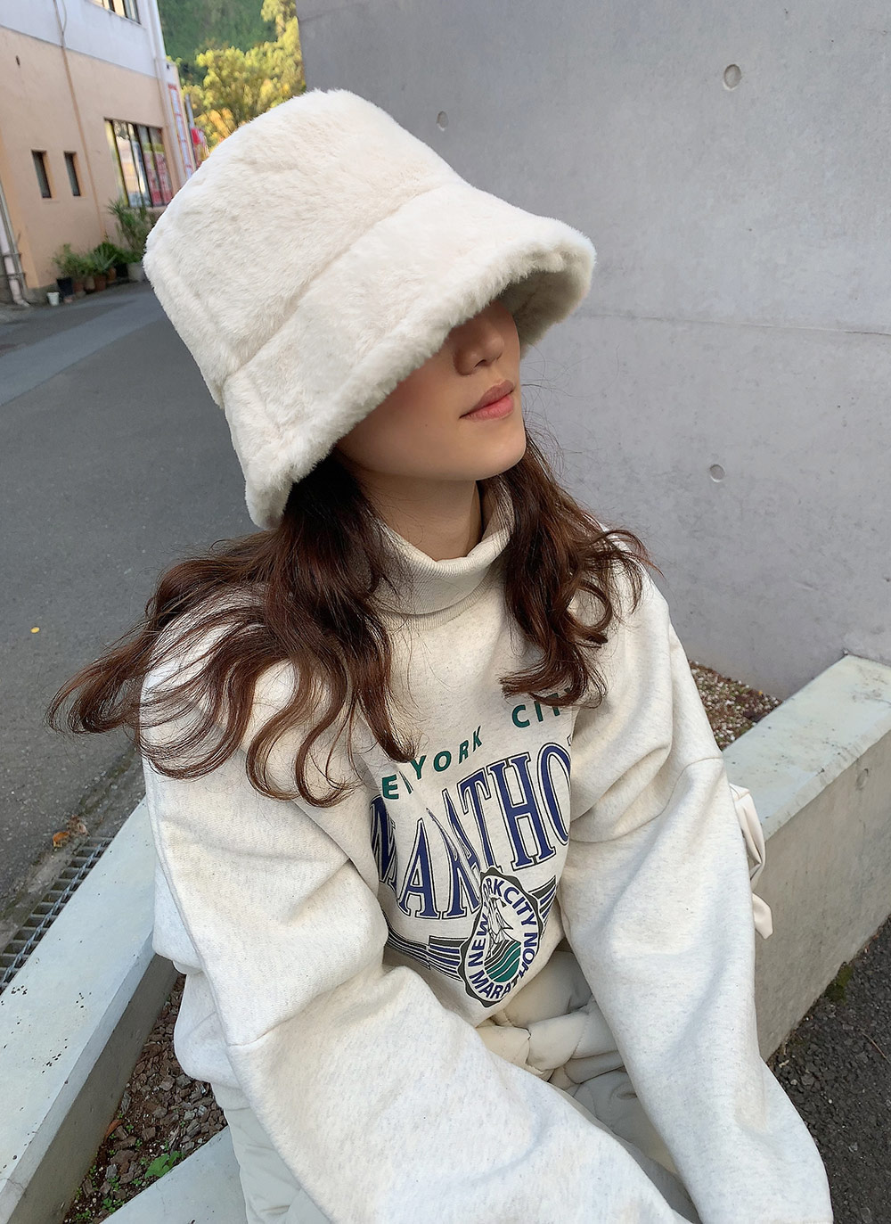 2type faux fur bucket hat | レディースファッション通販 - DHOLIC
