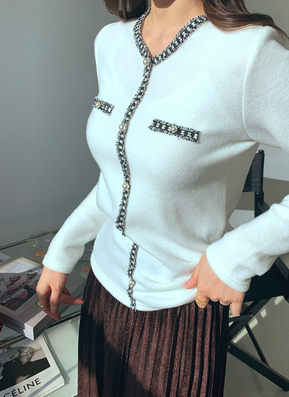 ベルベットプリーツロングスカート・全4色 | レディース