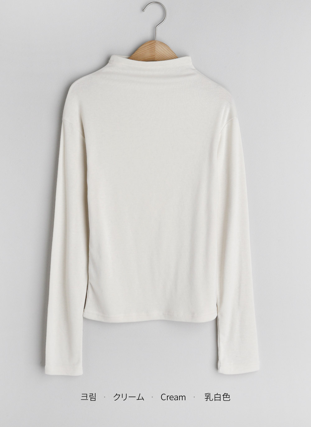 裏起毛ハーフネックTシャツ・全5色 | DHOLIC | 詳細画像36