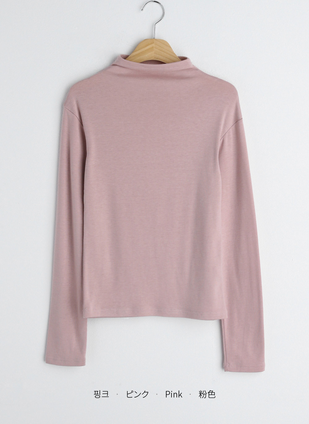 裏起毛ハーフネックTシャツ・全5色 | DHOLIC | 詳細画像37