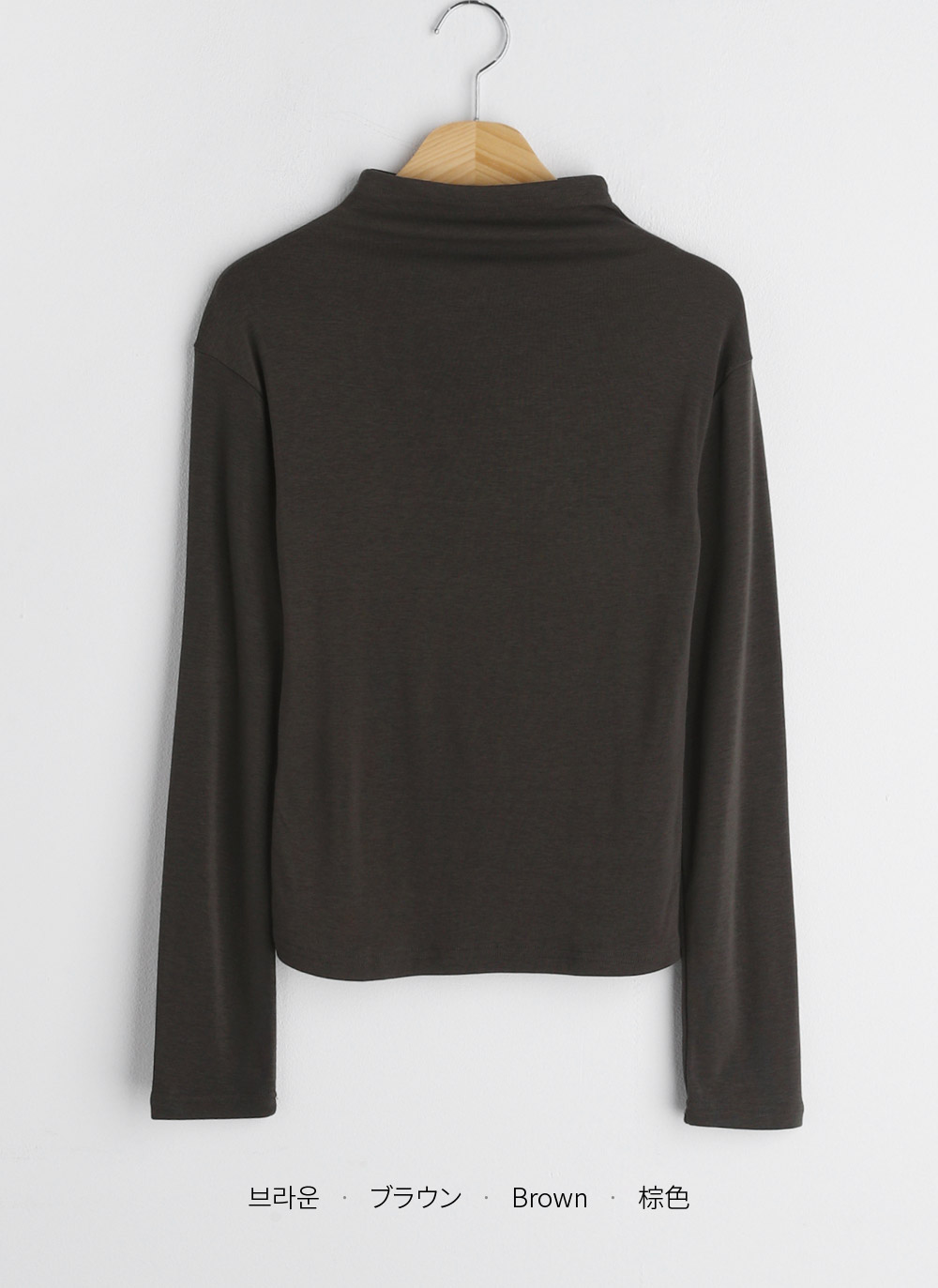 裏起毛ハーフネックTシャツ・全5色 | DHOLIC | 詳細画像38