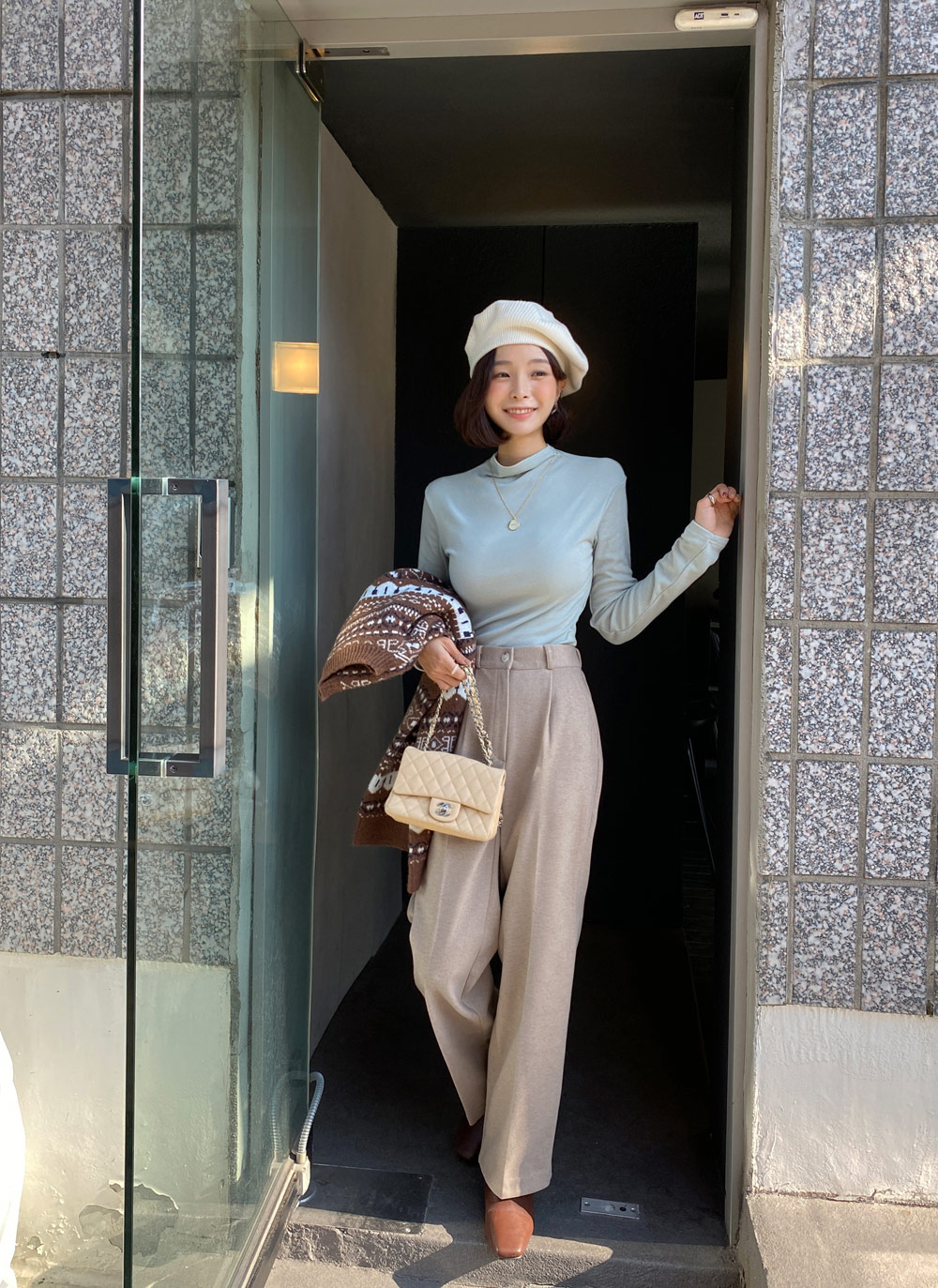 裏起毛ハーフネックTシャツ・全5色 | DHOLIC | 詳細画像16