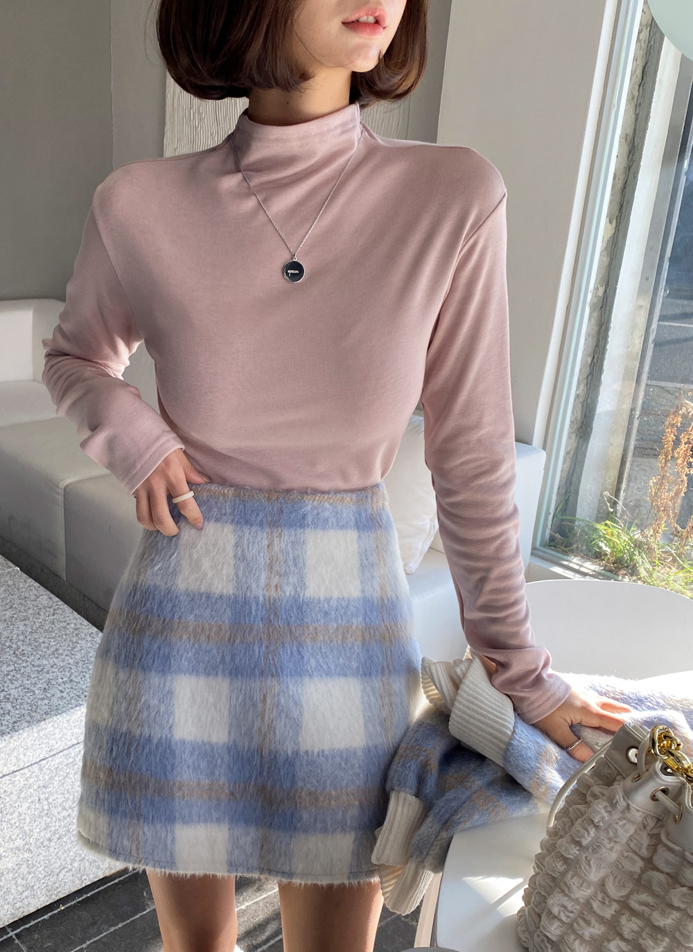 裏起毛ハーフネックTシャツ・全5色 | DHOLIC | 詳細画像22