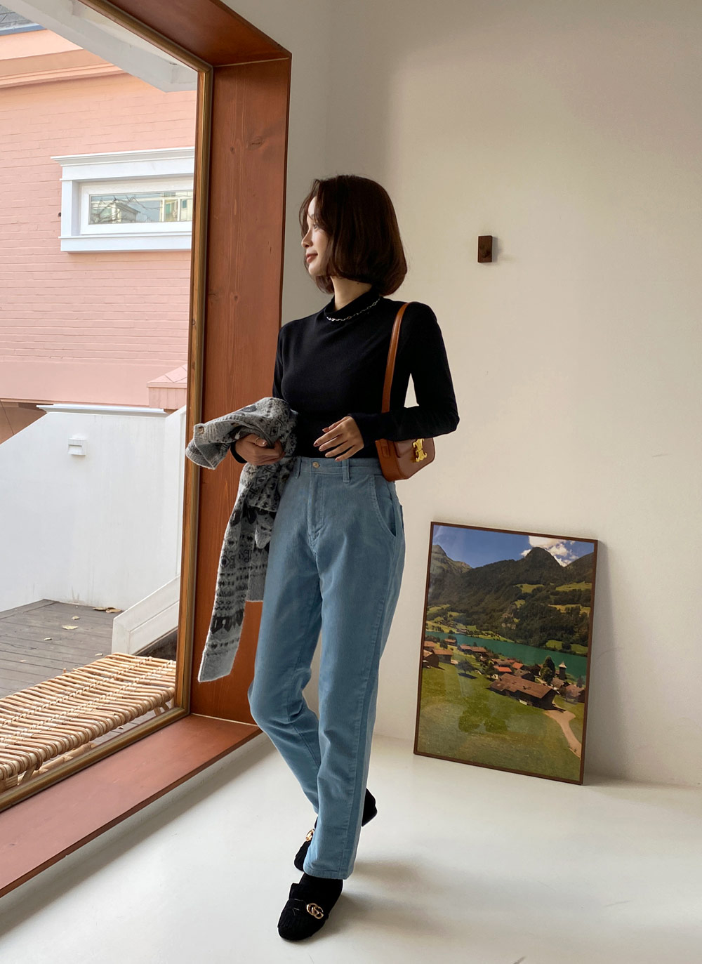 裏起毛ハーフネックTシャツ・全5色 | DHOLIC | 詳細画像33