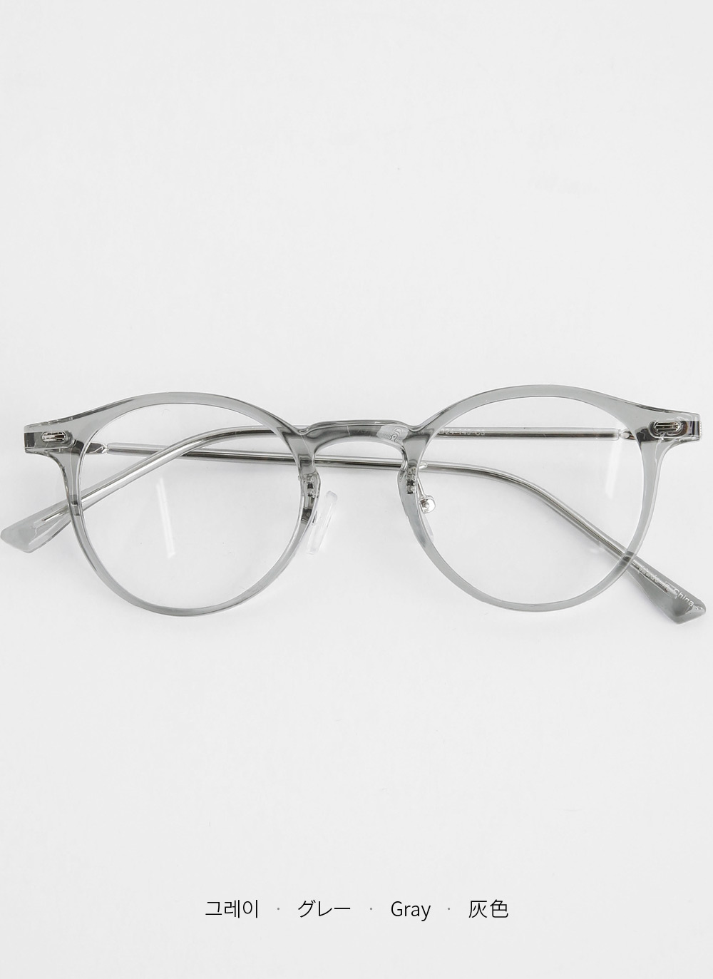 ケース付UV400ラウンドフレームメガネ | DHOLIC | 詳細画像40