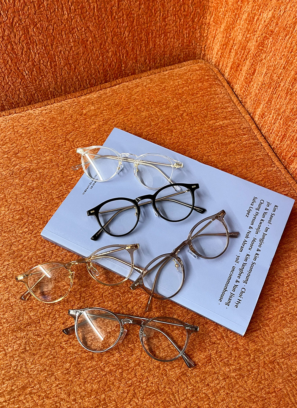 ケース付UV400ラウンドフレームメガネ | DHOLIC | 詳細画像2