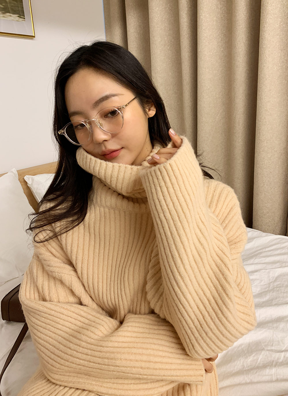 ケース付UV400ラウンドフレームメガネ | DHOLIC | 詳細画像3