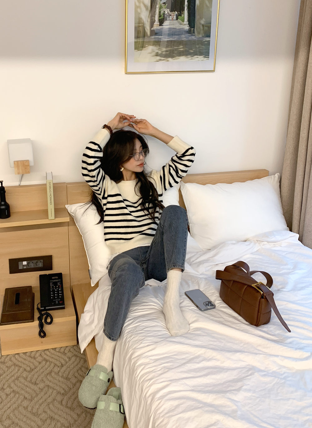 ケース付UV400ラウンドフレームメガネ | DHOLIC | 詳細画像12