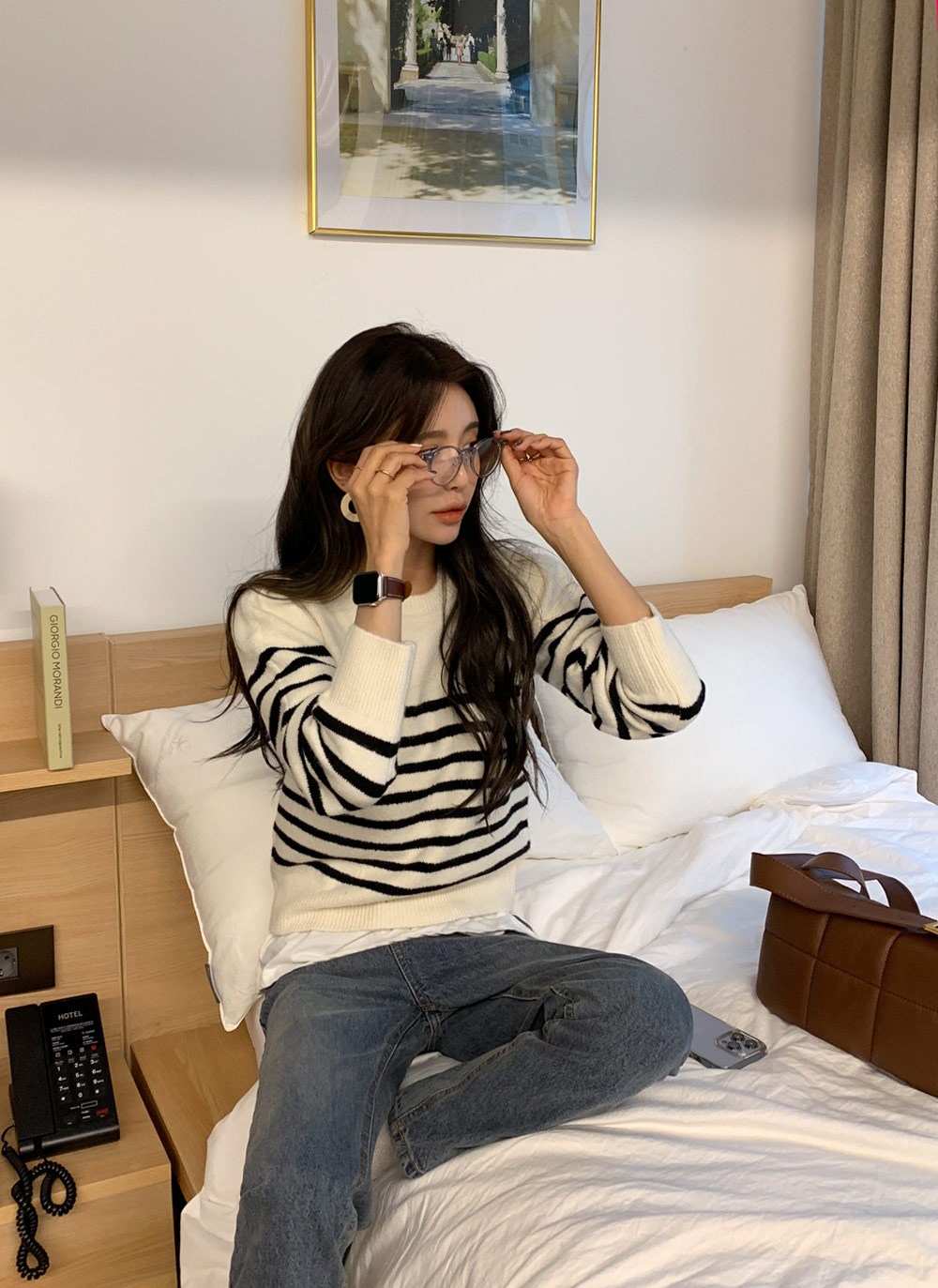 ケース付UV400ラウンドフレームメガネ | DHOLIC | 詳細画像13