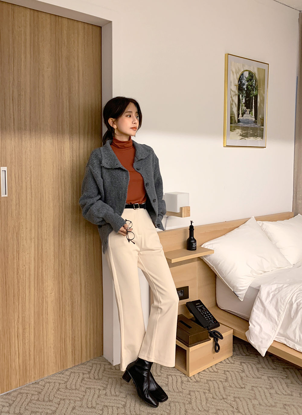 ケース付UV400ラウンドフレームメガネ | DHOLIC | 詳細画像17