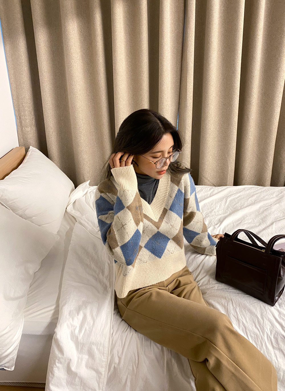 ケース付UV400ラウンドフレームメガネ | DHOLIC | 詳細画像26