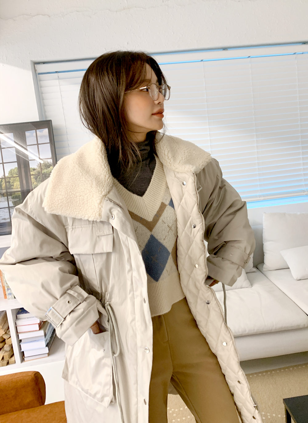 ケース付UV400ラウンドフレームメガネ | DHOLIC | 詳細画像27