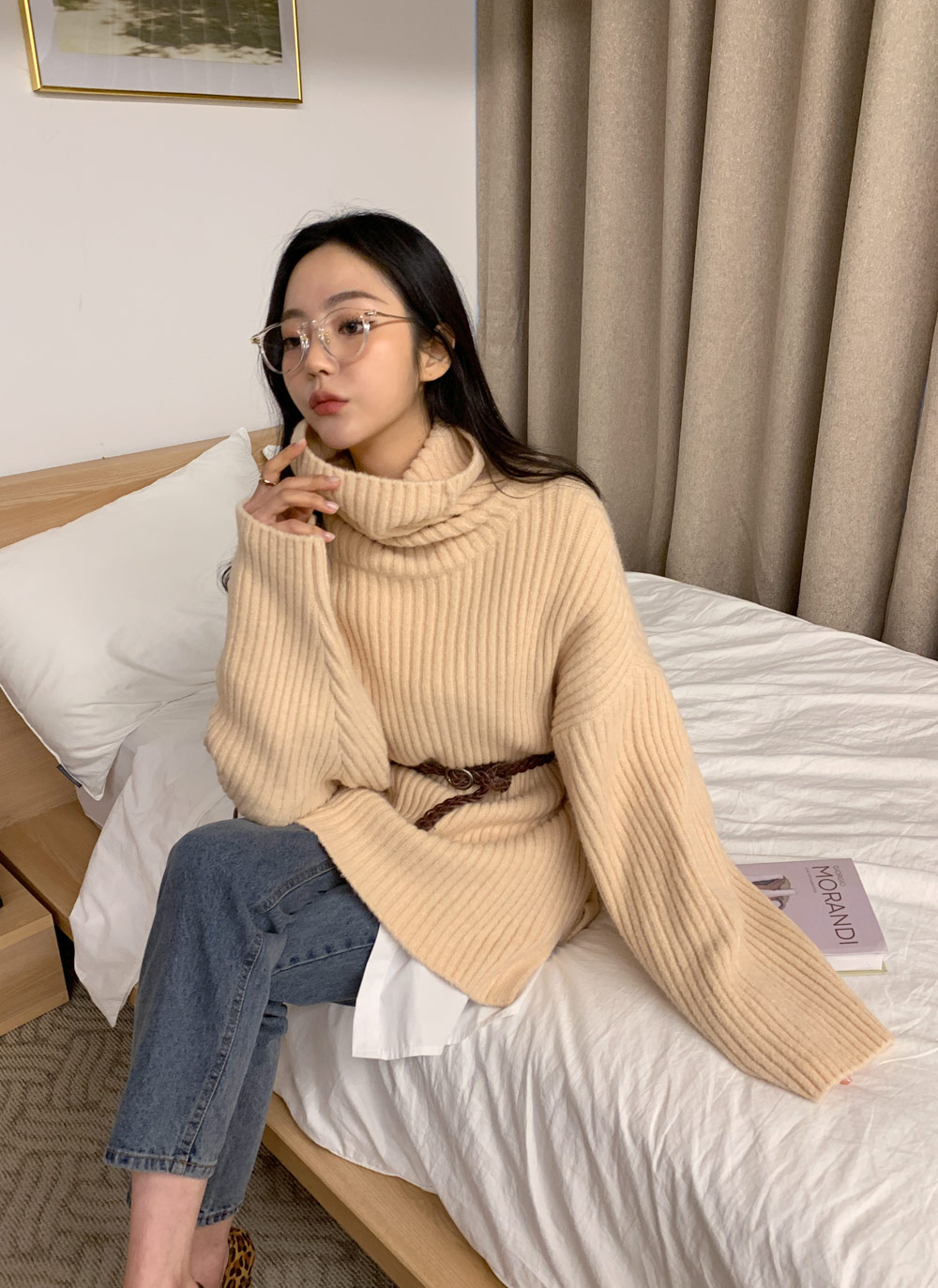 ケース付UV400ラウンドフレームメガネ | DHOLIC | 詳細画像30